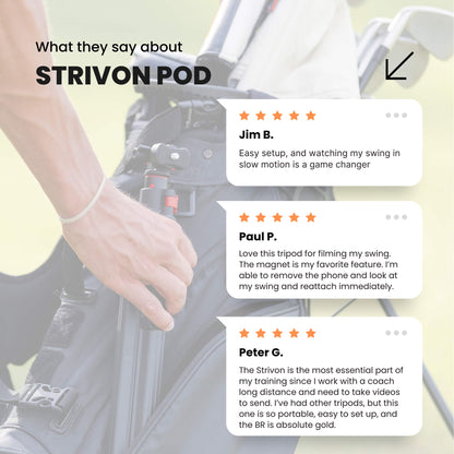 STRIVON POD - THE FASTEST AND EASIEST WAY TO FILM YOUR SWING